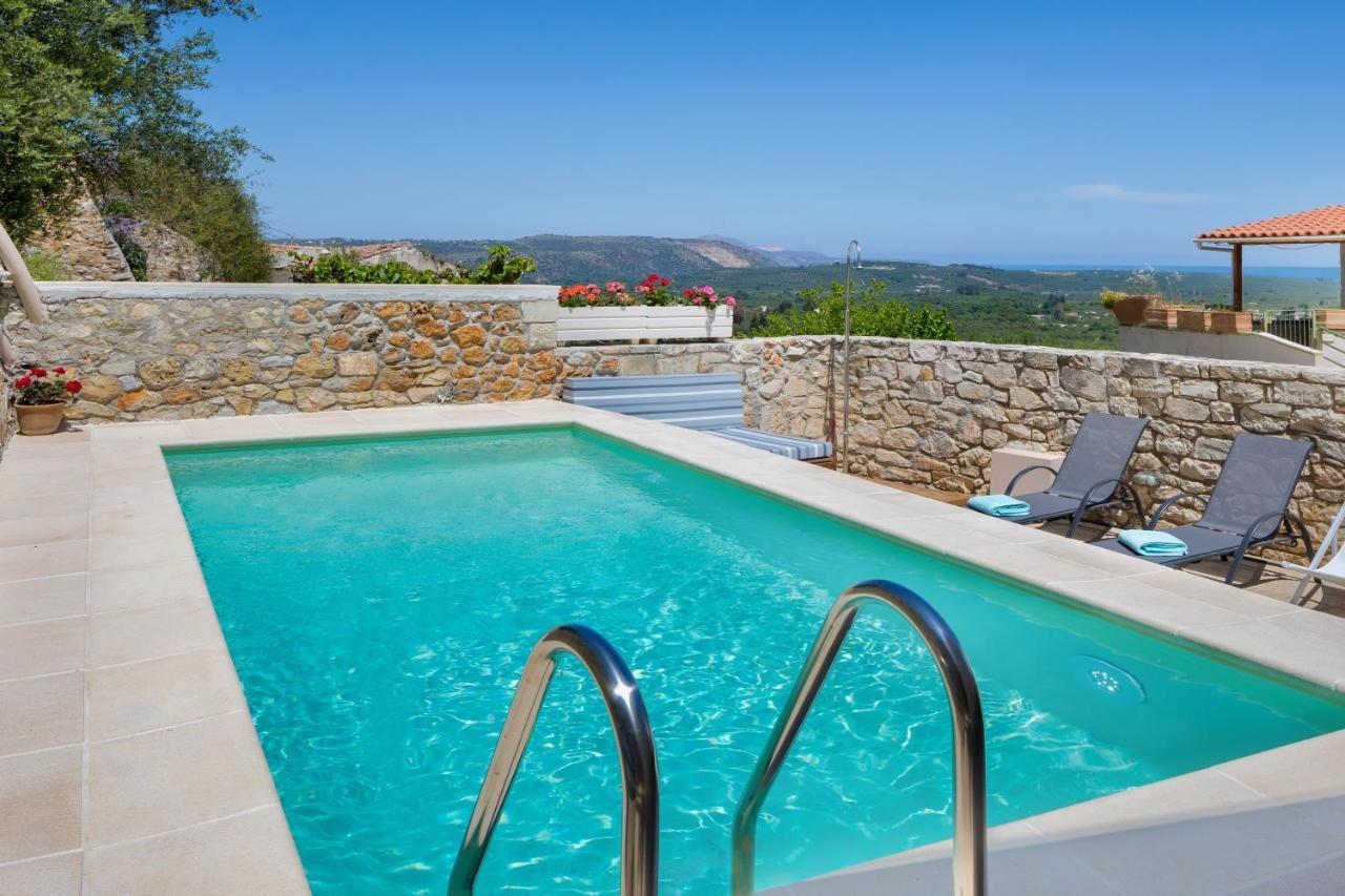 Olga'S Filoxenia - Villa Aladanos-Private Pool And Heated Jacuzzi Makhairoí Exteriér fotografie