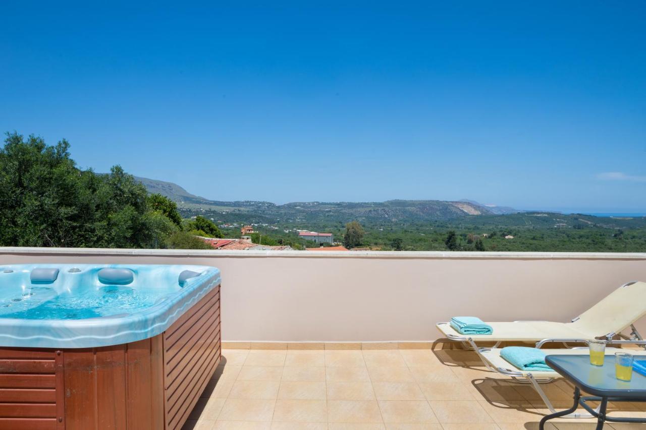 Olga'S Filoxenia - Villa Aladanos-Private Pool And Heated Jacuzzi Makhairoí Exteriér fotografie