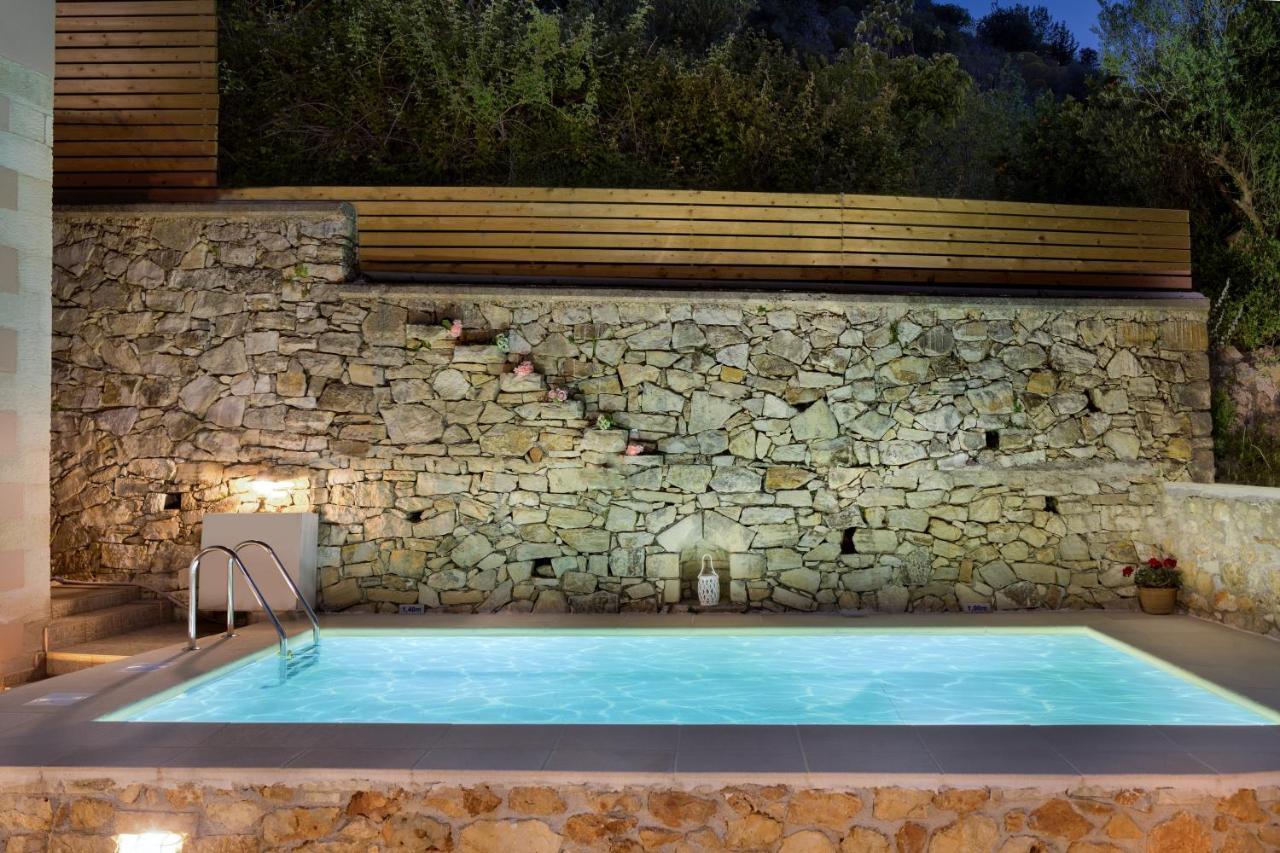 Olga'S Filoxenia - Villa Aladanos-Private Pool And Heated Jacuzzi Makhairoí Exteriér fotografie